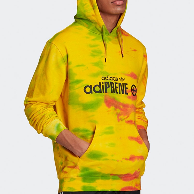 Adidas Originals Tie-Dye Hoodie Yellow — фото 3
