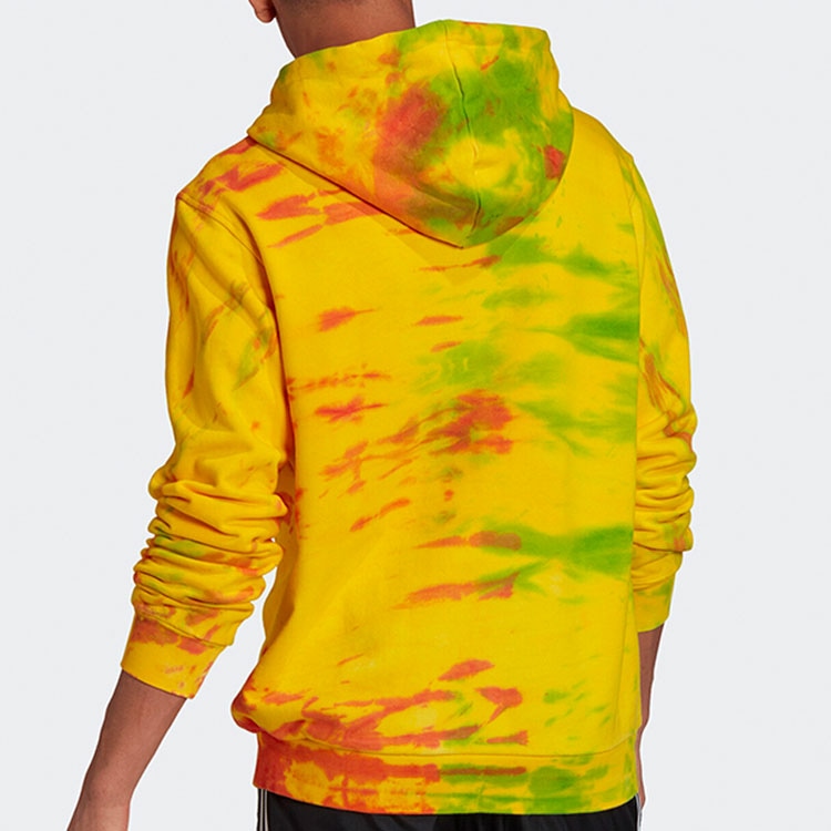 Adidas Originals Tie-Dye Hoodie Yellow — фото 4