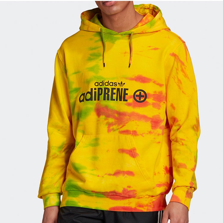 Adidas Originals Tie-Dye Hoodie Yellow — фото 2