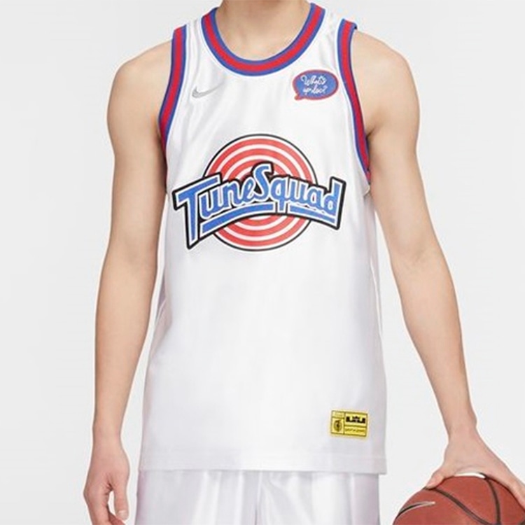 Nike NBA Space Jam LeBron 23 Jersey White — фото 4