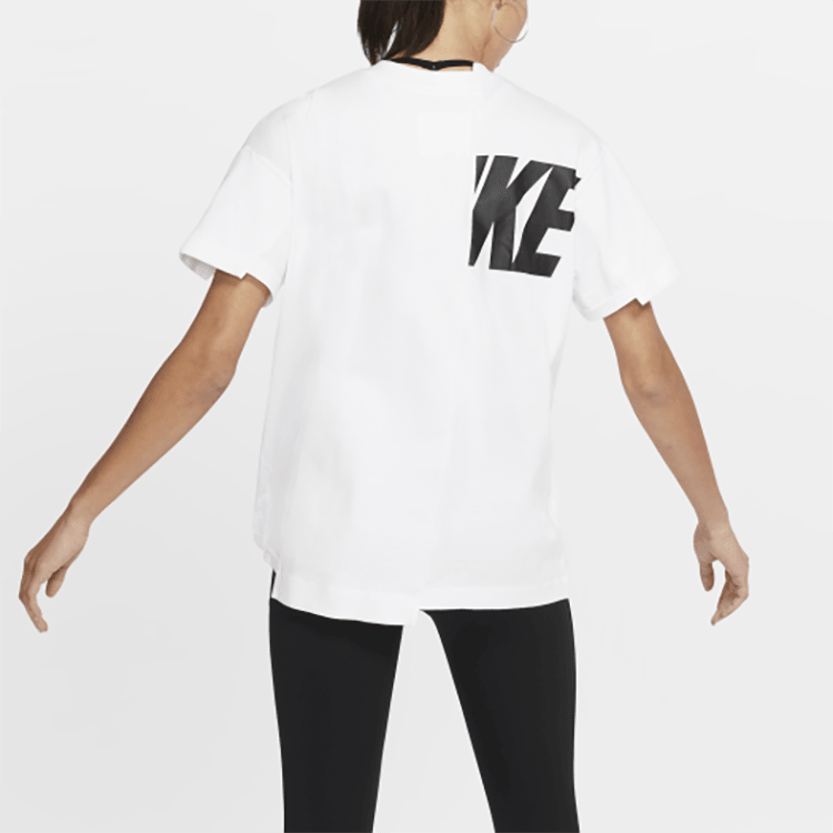 Nike x Sacai T-Shirt White — фото 2