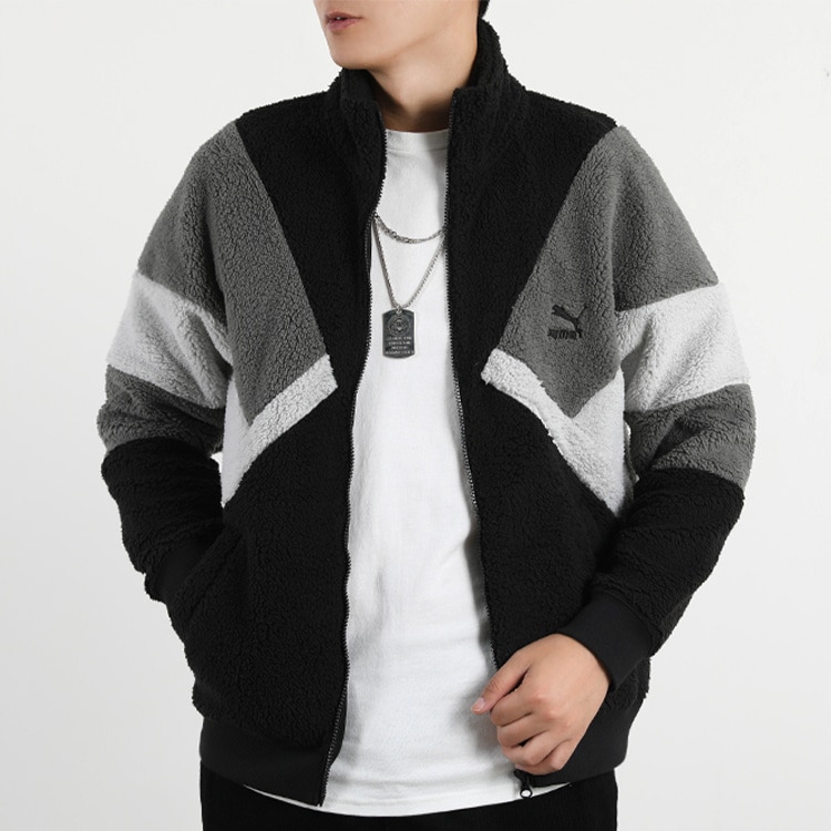 Puma Retro Block Sherpa Jacket — фото 1
