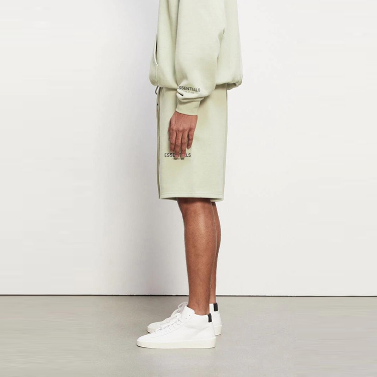 Fear Of God Essentials Sweat Shorts Sage — фото 3