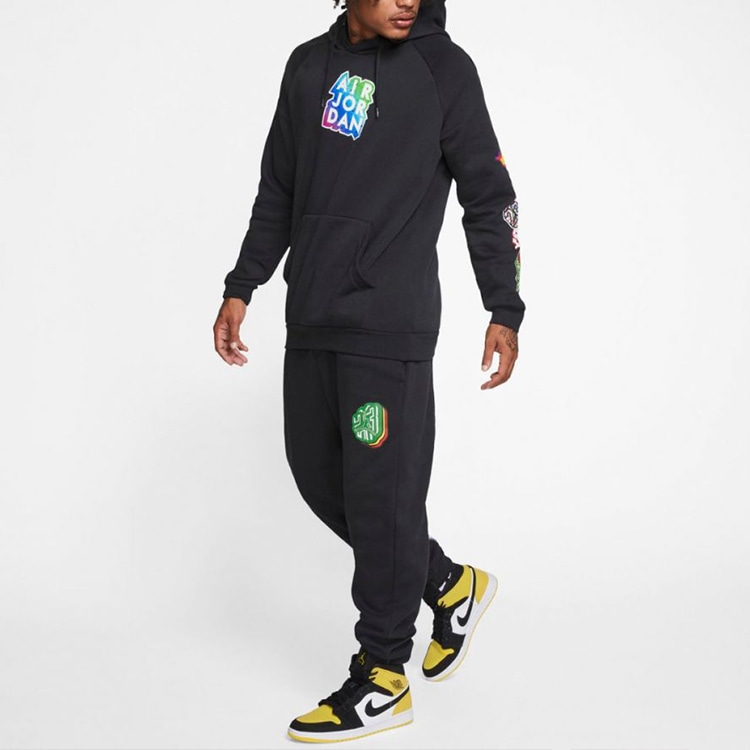 Jordan MJ Sticker Fleece Pants — фото 4