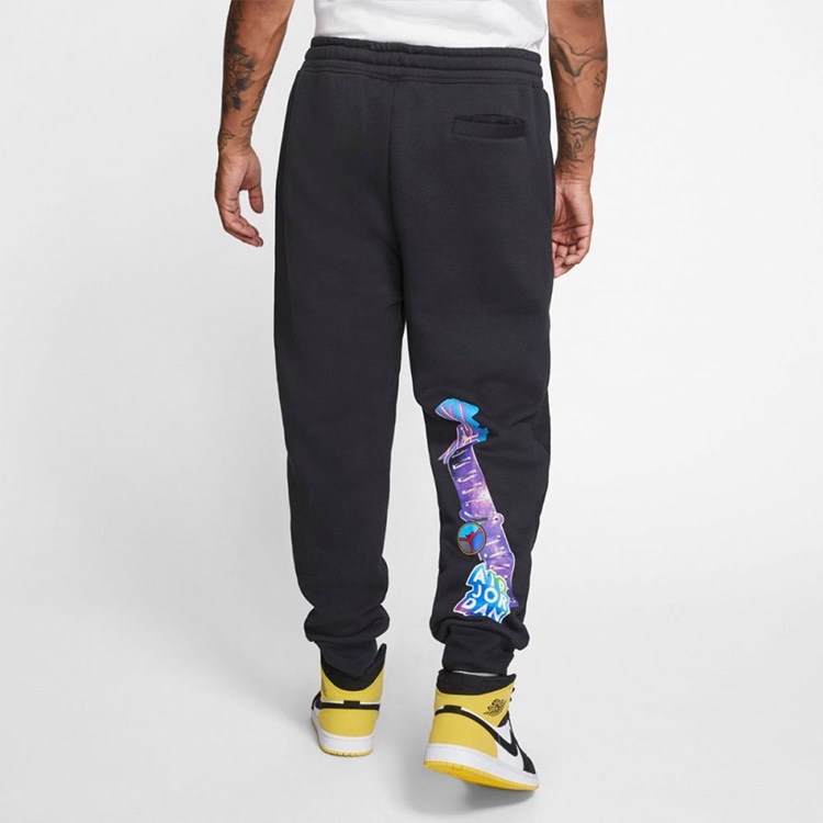 Jordan MJ Sticker Fleece Pants — фото 2