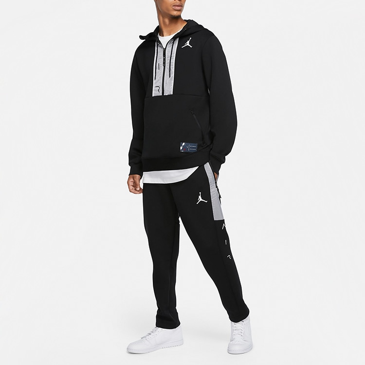Jordan Air Logo Knit Pants Black — фото 4