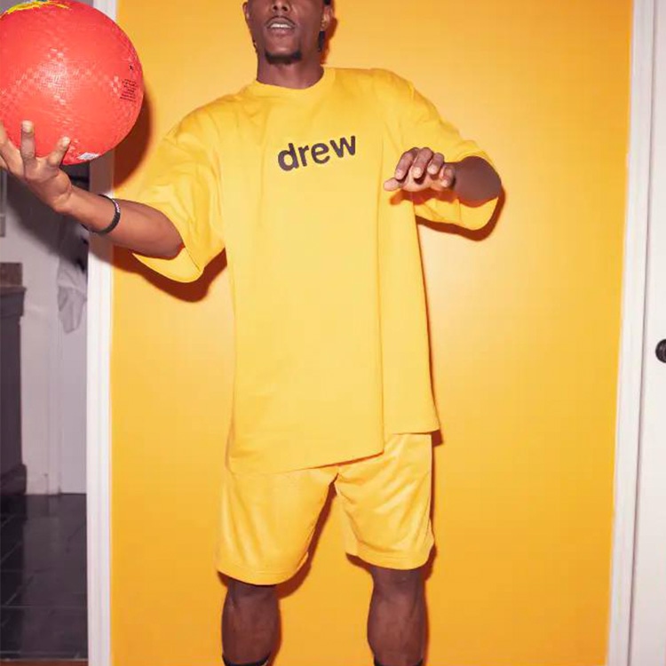 Drew House Logo T-Shirt Yellow — фото 4