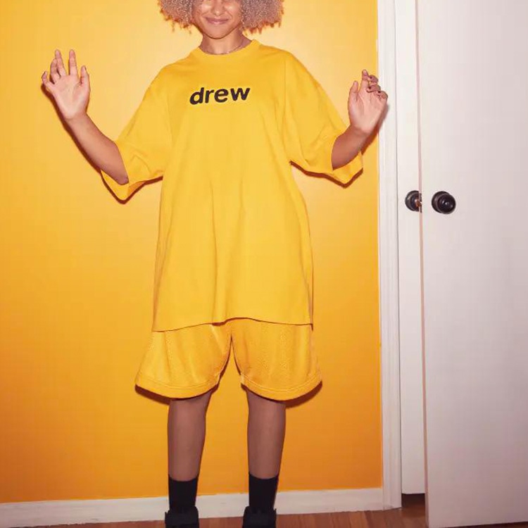 Drew House Logo T-Shirt Yellow — фото 5