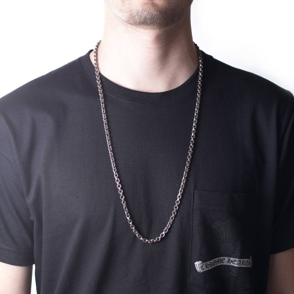 Chrome Hearts Paper Chain Logo Necklace — фото 1