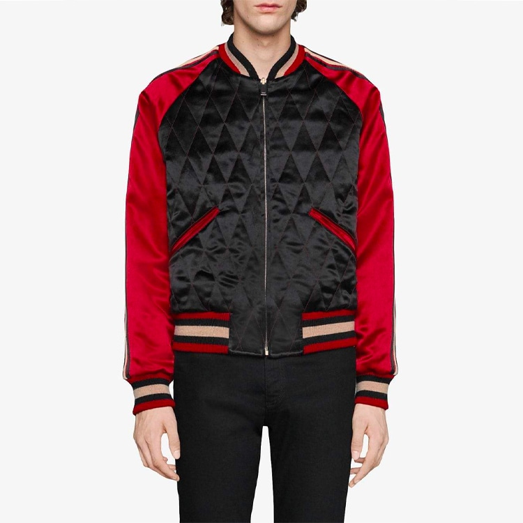Gucci Bomber Jacket Red — фото 2