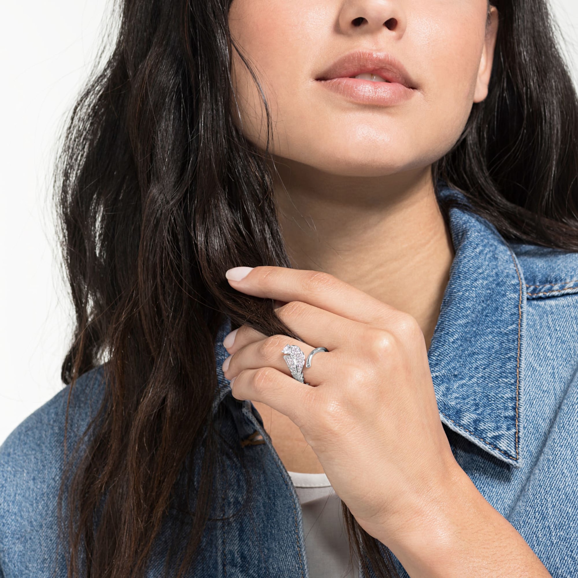 Swarovski NICE Feather Ring — фото 3