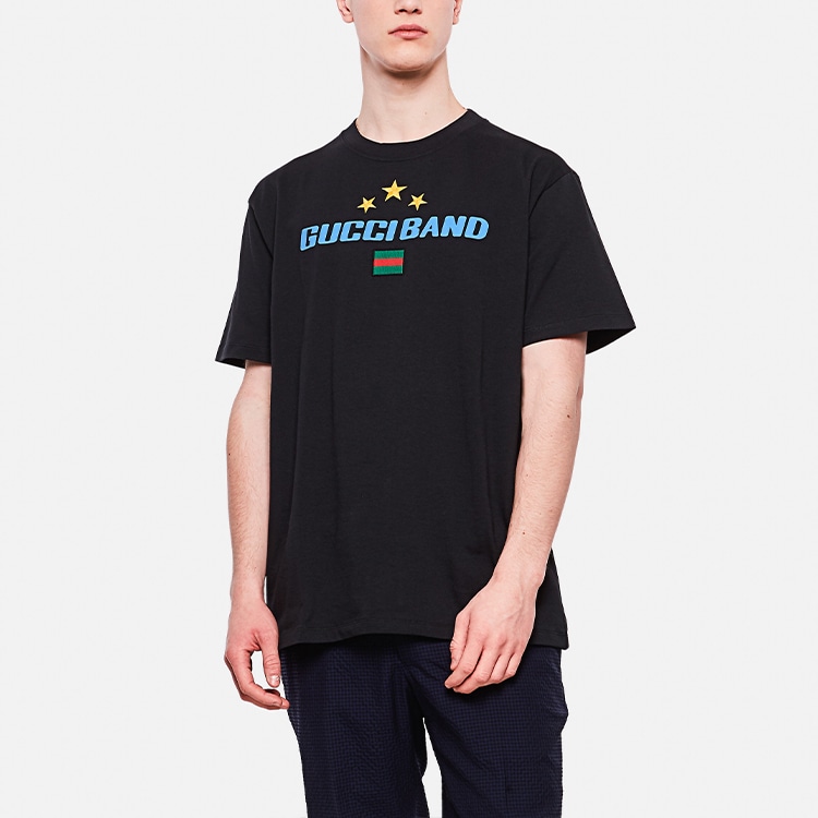 Gucci Band Logo T-Shirt — фото 3