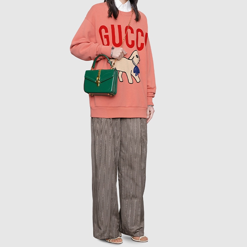 Gucci Sylvie 1969 Green — фото 9