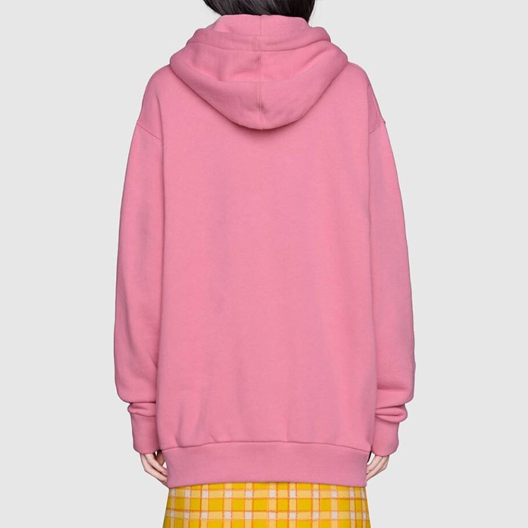 Gucci Floral Hoodie Pink — фото 3