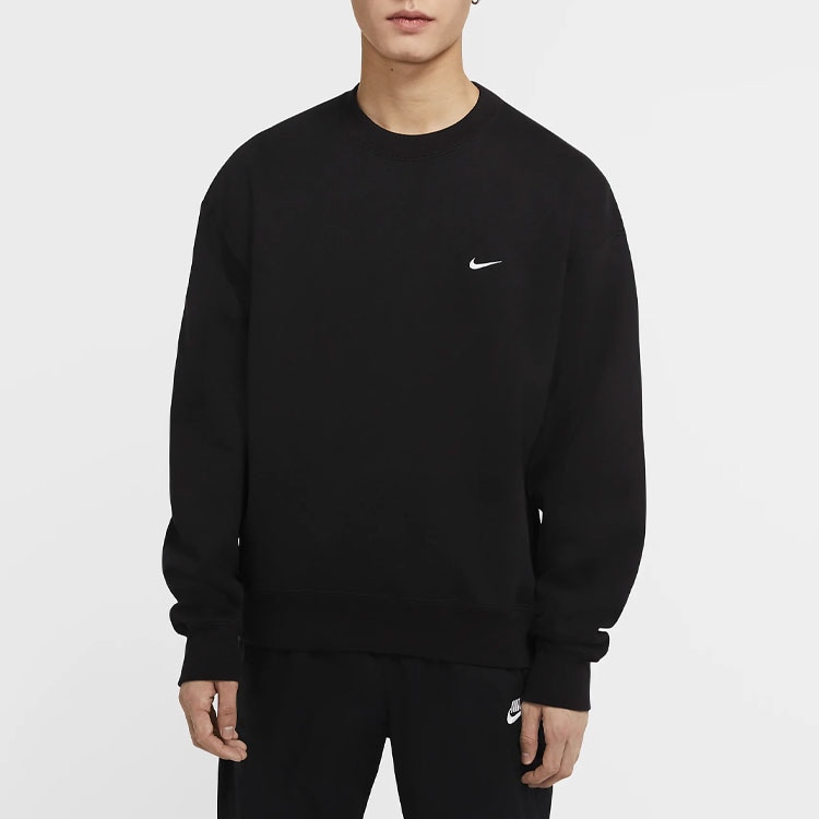 Nike Lab Fleece Crew Black — фото 3