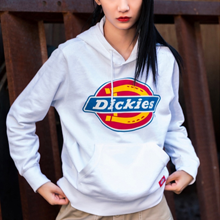 Dickies Logo Hoodie White — фото 1