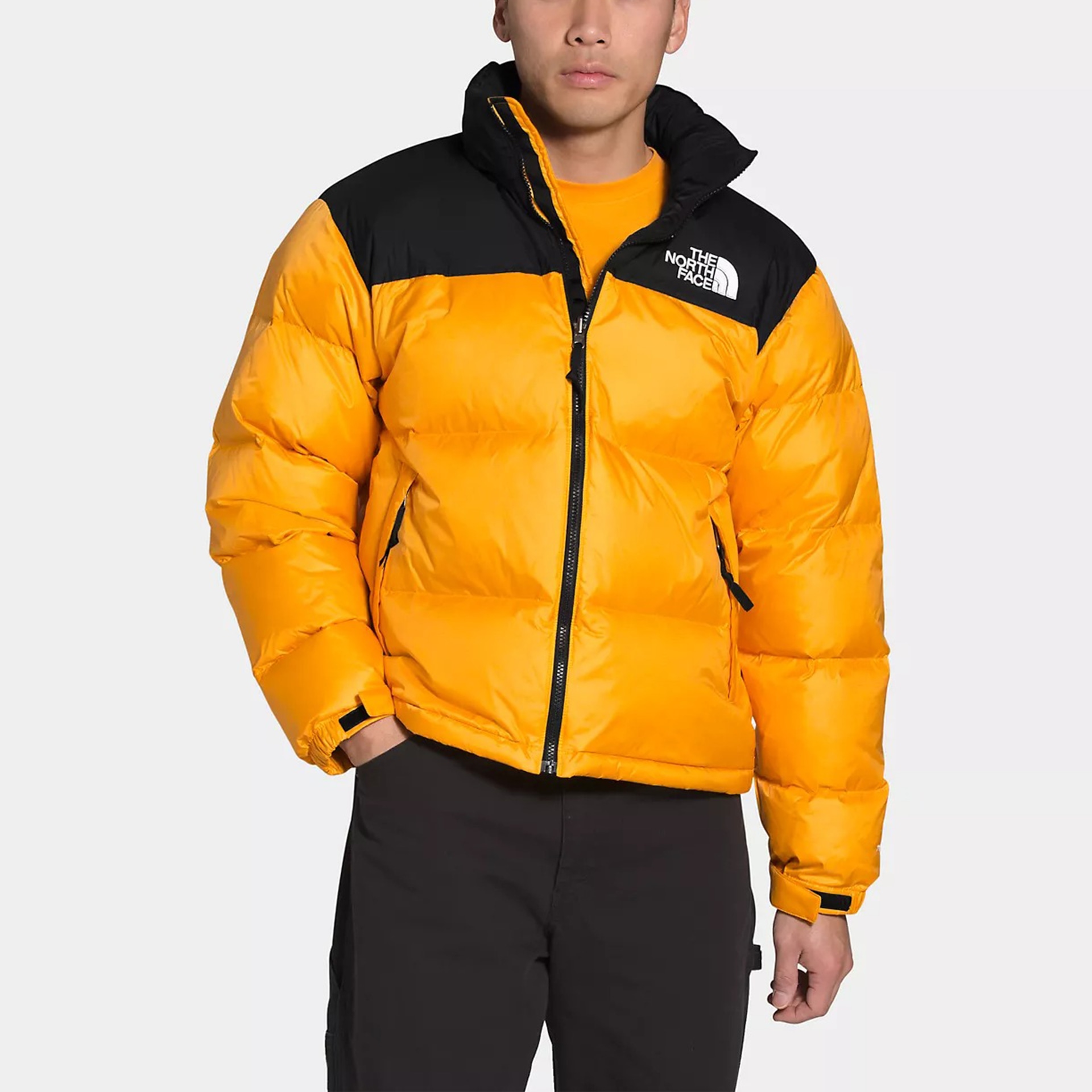 The North Face Icon 700 Hooded Down Jacket Yellow — фото 2