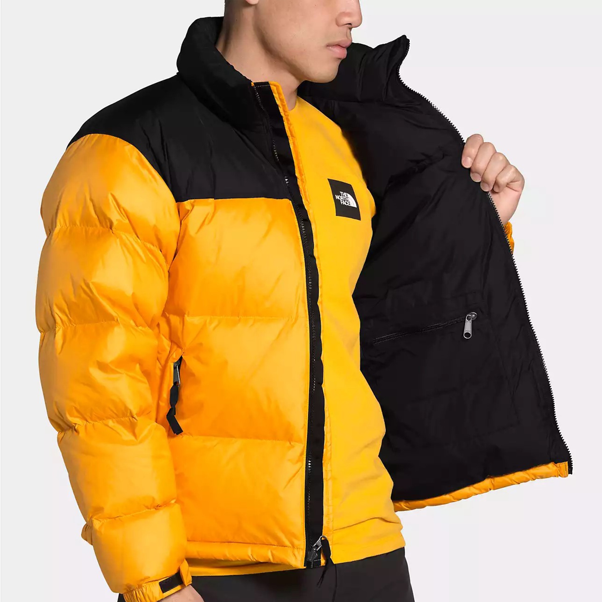 The North Face Icon 700 Hooded Down Jacket Yellow — фото 4