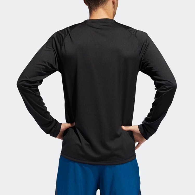 Adidas Training Logo Crewneck Black — фото 3