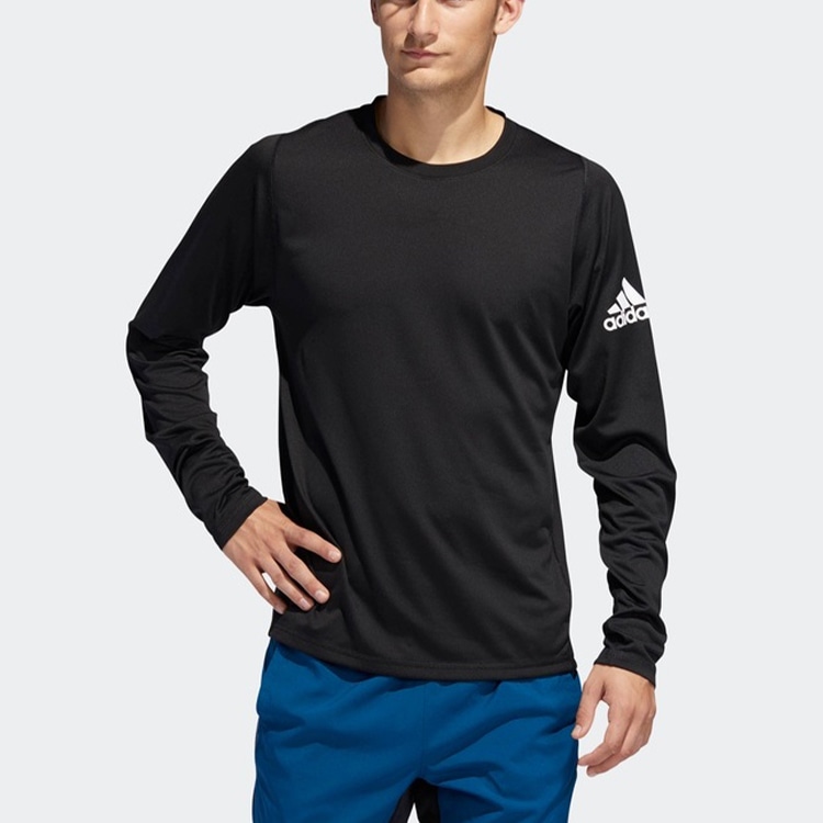 Adidas Training Logo Crewneck Black — фото 2
