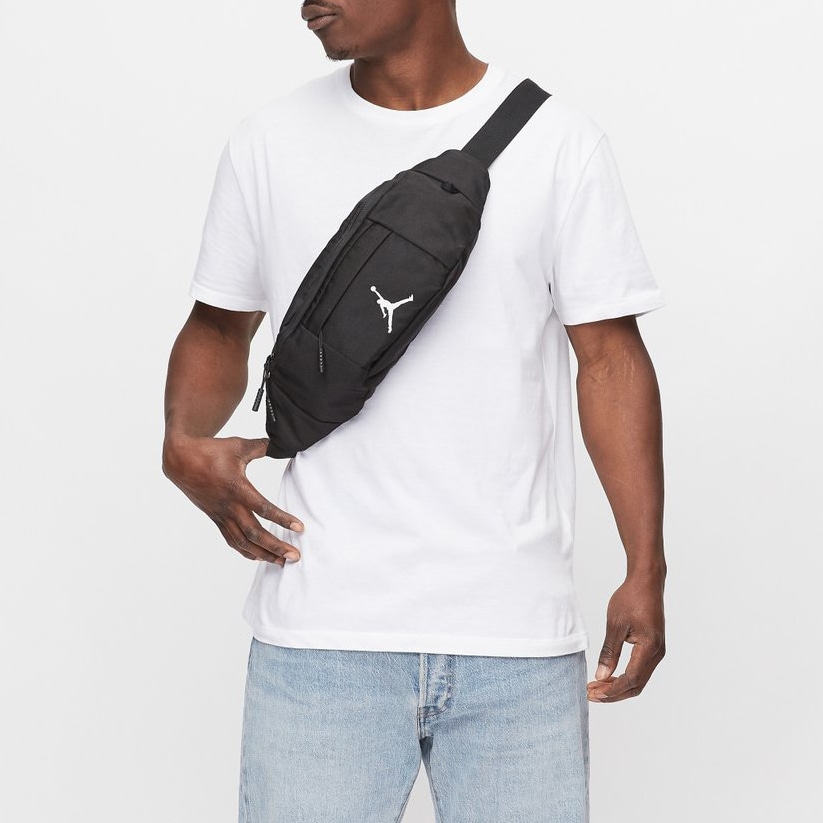 Jordan Waist Bag Black — фото 4