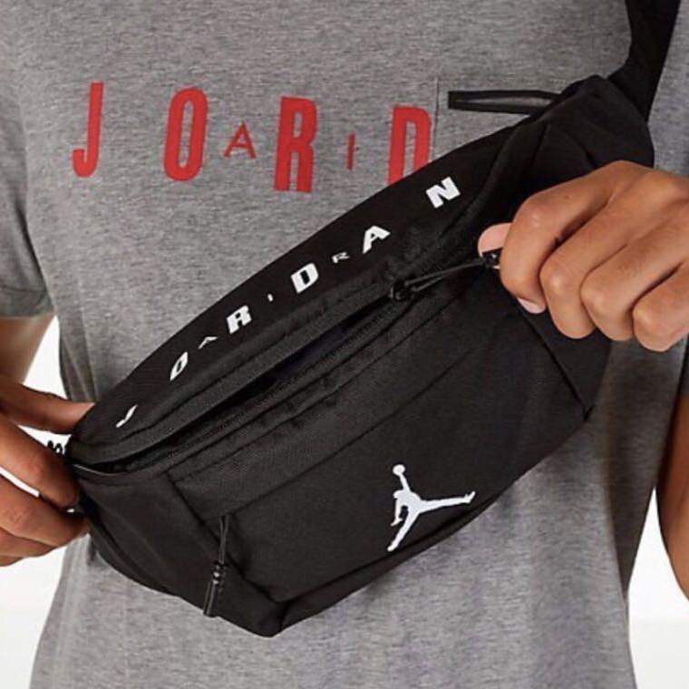 Jordan Waist Bag Black — фото 5
