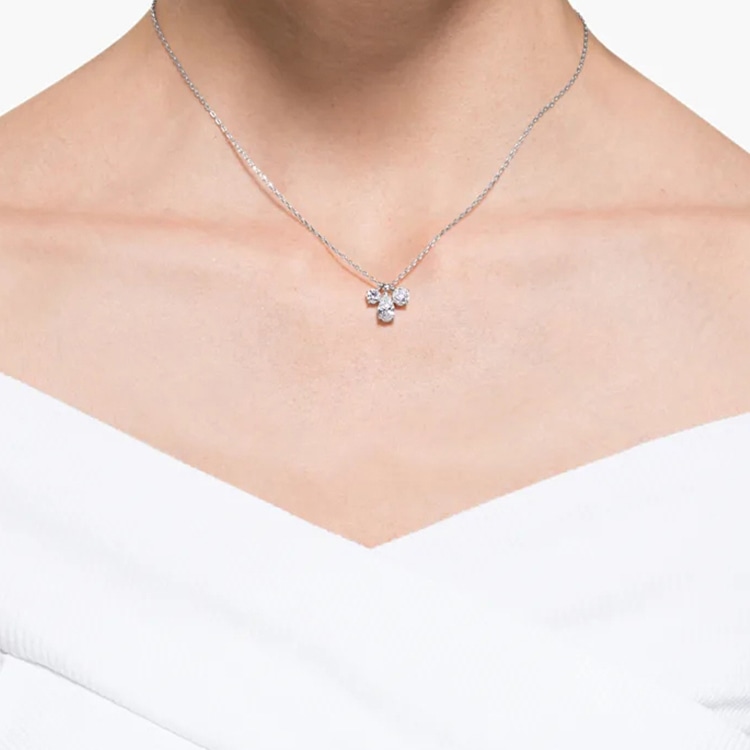 Swarovski Attract Cluster Necklace — фото 3