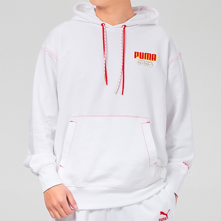Puma Mahjong Hoodie White — фото 2