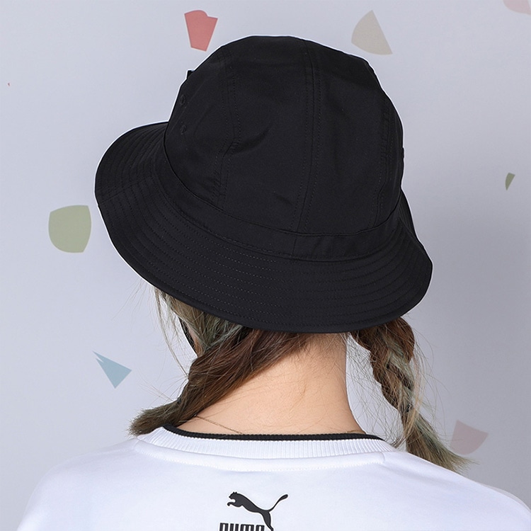 Puma Solid Dome Bucket Hat Black — фото 2