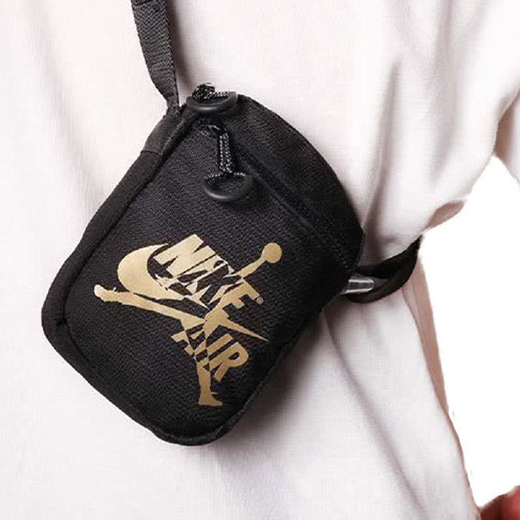 Jordan Mini Crossbody Bag Black Gold — фото 4