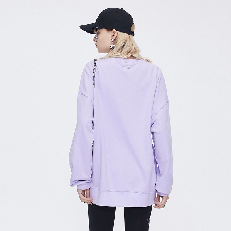 Boy London SS21 Black Diamond Eagle Sweatshirt Purple — фото 3