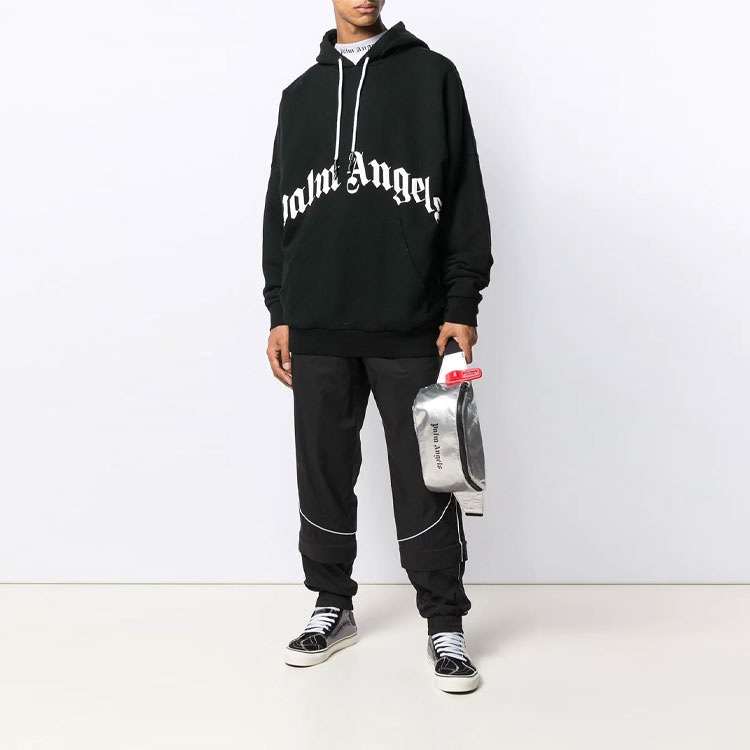 Palm Angels Logo Skull Hoodie — фото 2