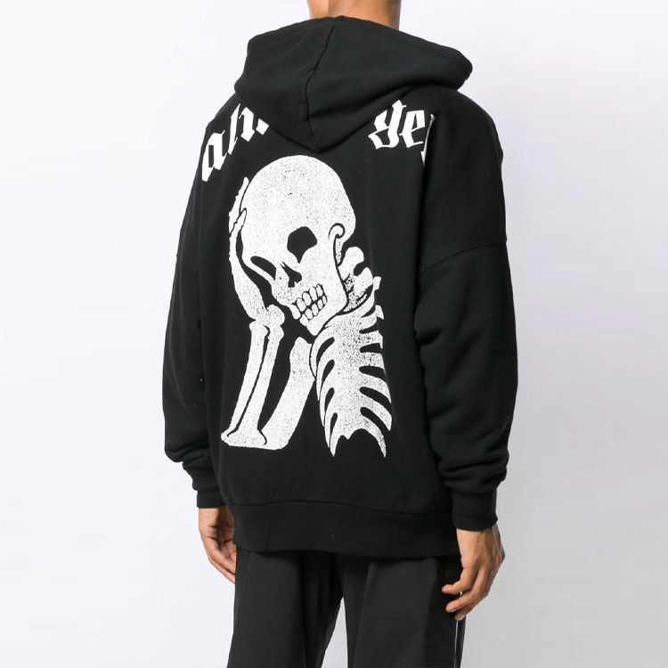 Palm Angels Logo Skull Hoodie — фото 3