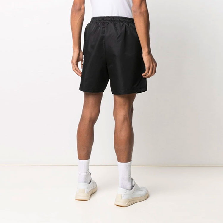 Palm Angels SS21 Logo Shorts Black — фото 3
