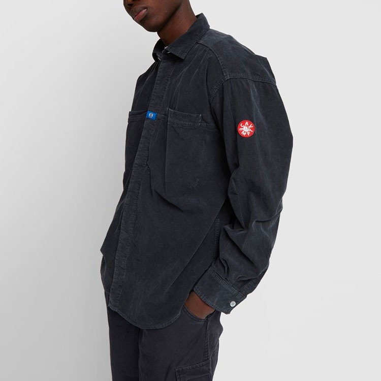Cav Empt Rope Design Shirt Jacket Black — фото 4