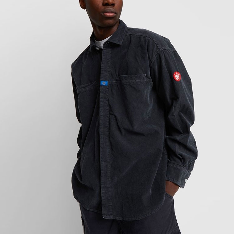 Cav Empt Rope Design Shirt Jacket Black — фото 5