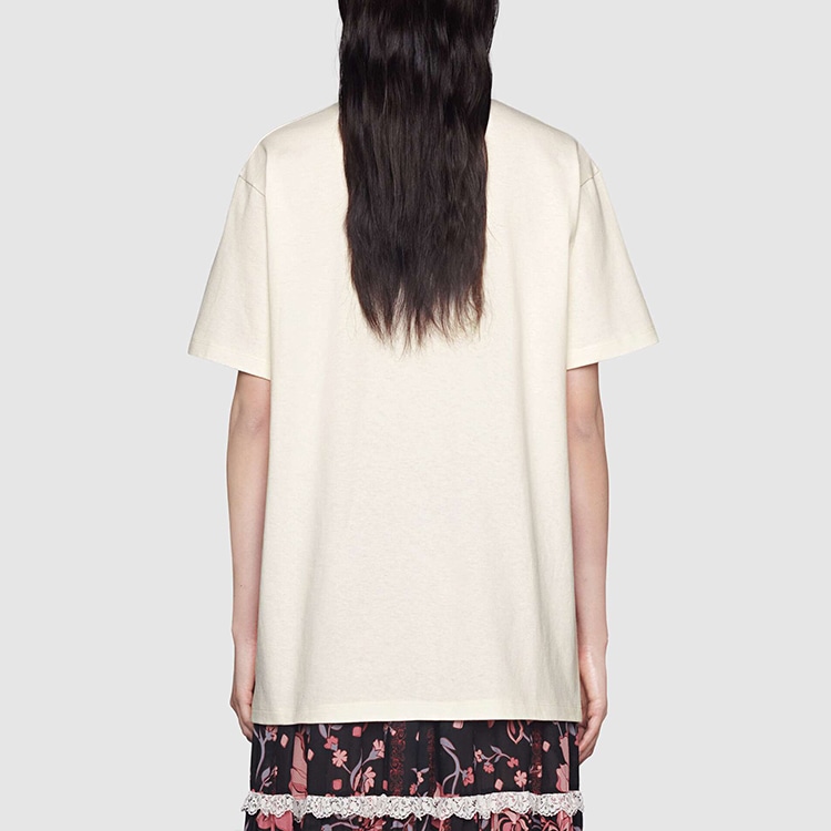 Gucci x The North Face Logo T-Shirt White — фото 5
