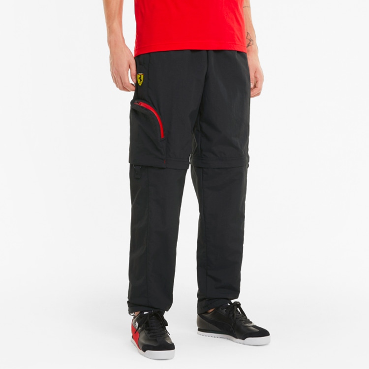 Puma Ferrari Racing Woven Pants Black — фото 3
