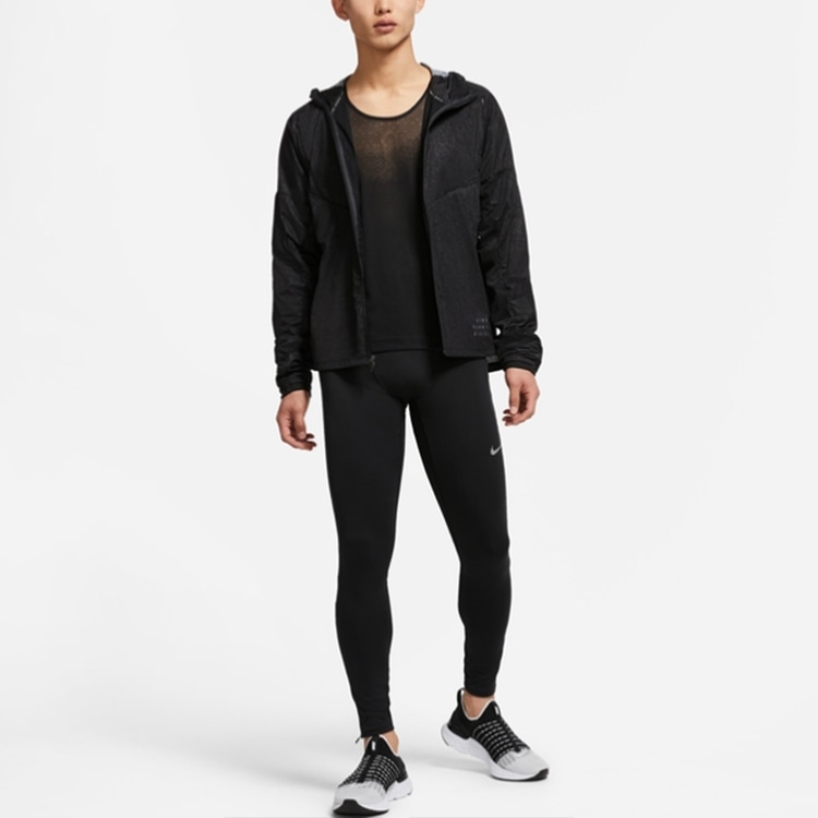 Nike Running Hoodie Jacket Black — фото 3