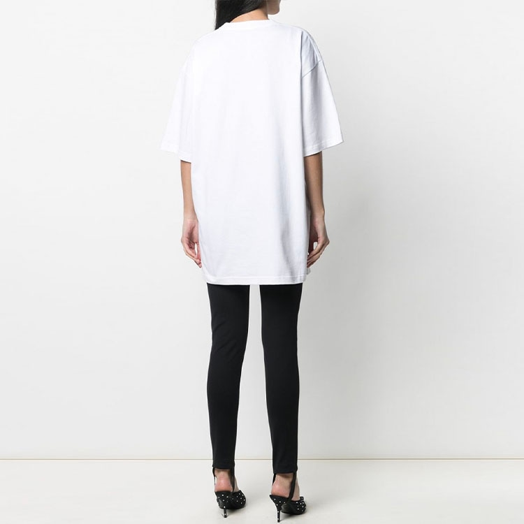Balenciaga SS21 White T-Shirt — фото 4