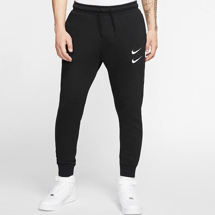 Nike Swoosh Jogger Pants Black — фото 3