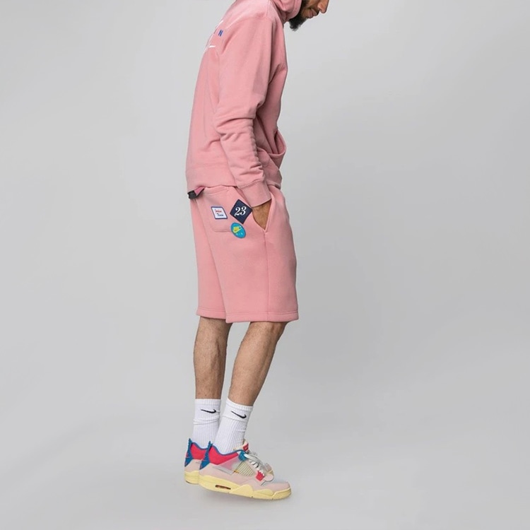 Jordan x Union LA Hoodie Pink — фото 4