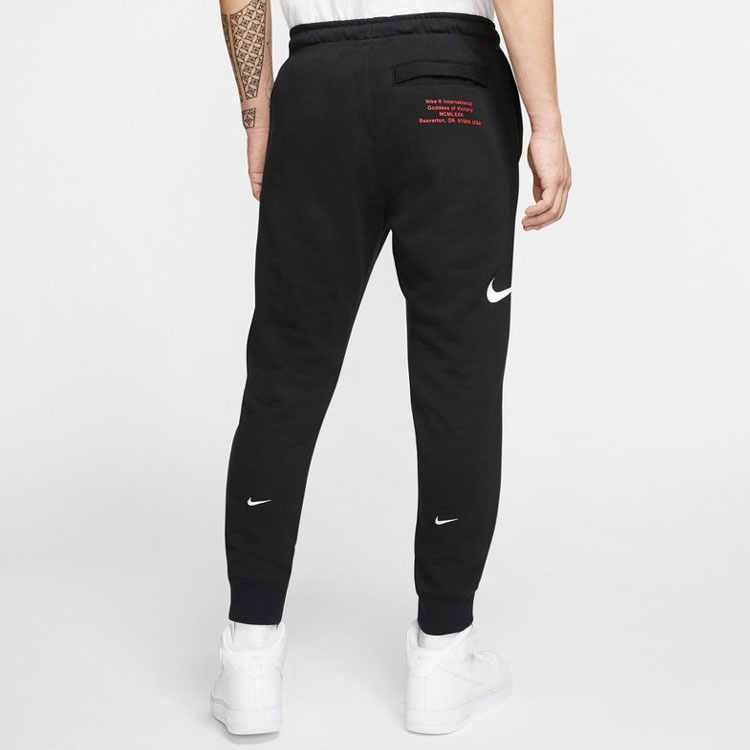 Nike Swoosh Jogger Pants Black — фото 4
