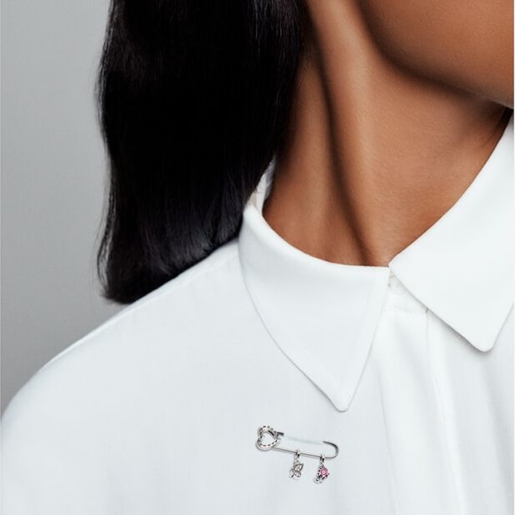 Pandora Me Safety Pin 925 Silver — фото 2