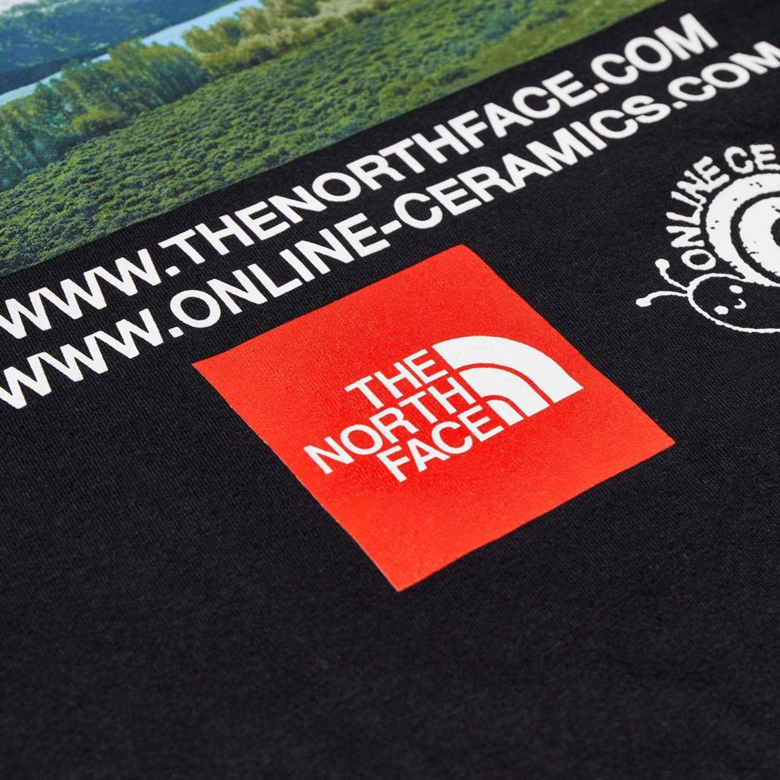 The North Face x Online Ceramics SS23 Black T-Shirt — фото 3
