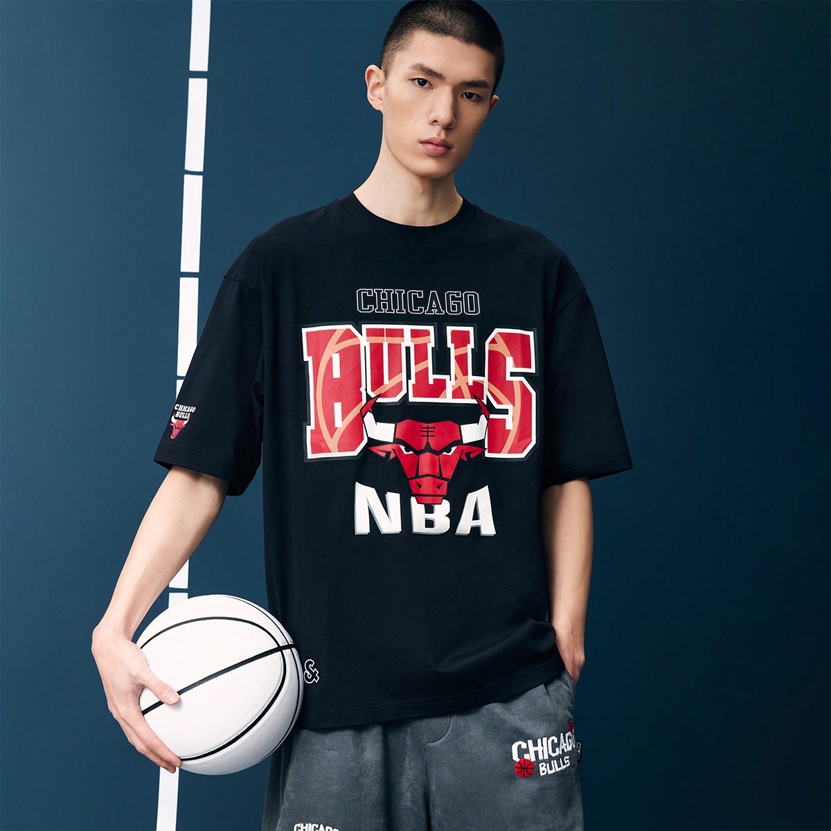 Jack Jones x NBA Chicago Bulls Tee — фото 6