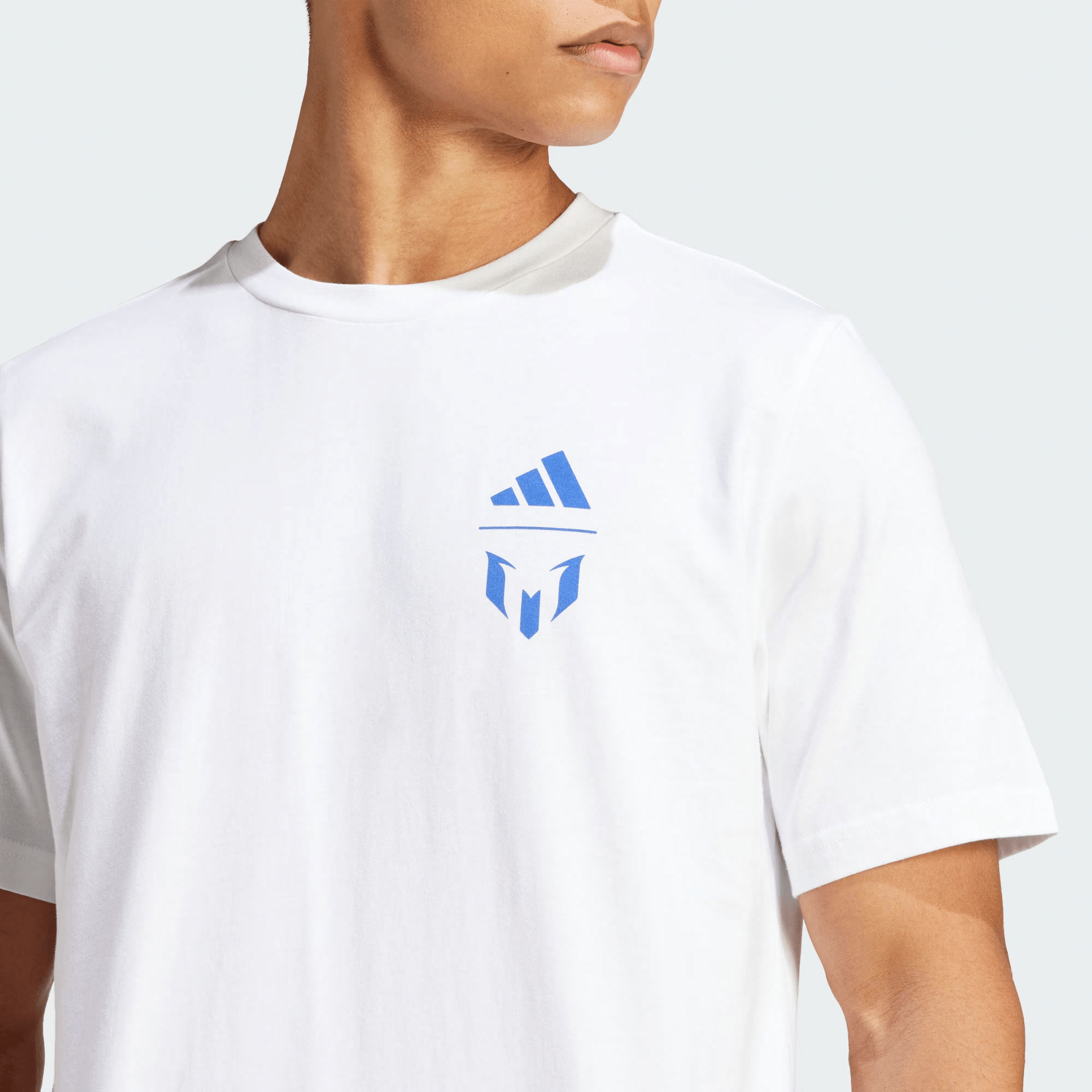 Adidas Messi Series T-Shirt White — фото 4