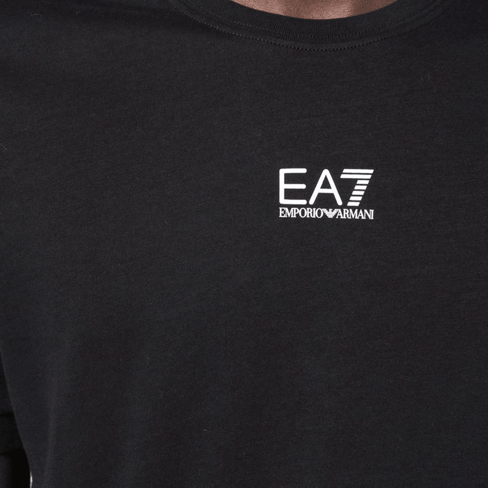 Emporio Armani FW21 Logo T-Shirt Black — фото 4