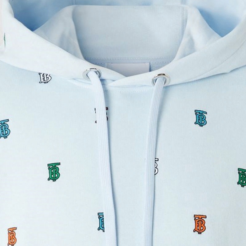 Burberry Hoodie Light Blue — фото 3