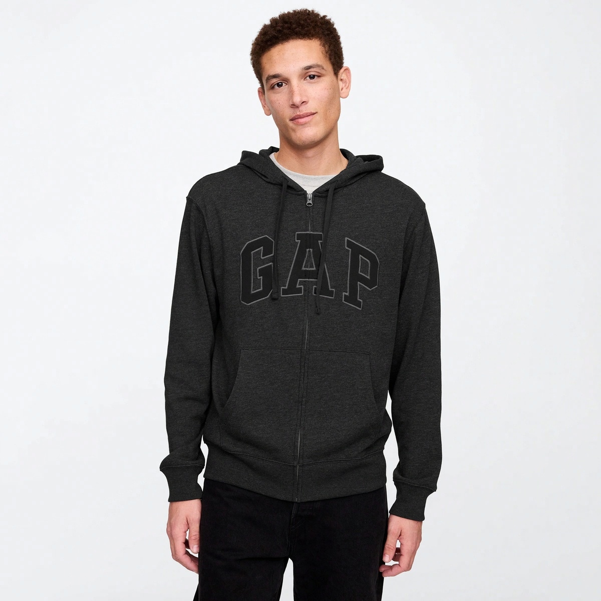 Gap Logo Zip Hoodie — фото 2